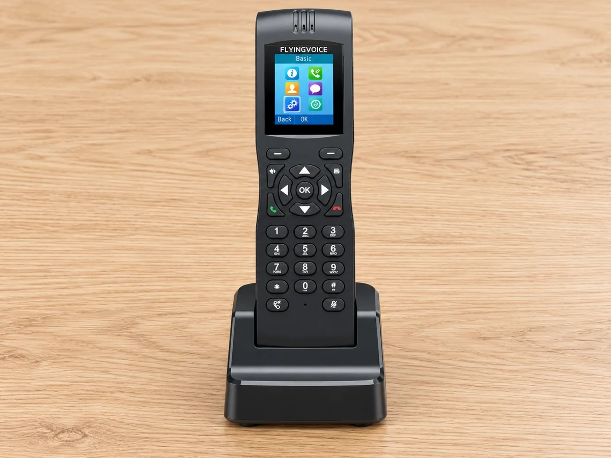 Teléfono inalámbrico Flyingvoice FIP16Plus